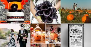 Instead of asking your makeup artist for halloween wedding makeup specifically, come to them with a few dramatic ideas, like a darker smokey eye or a deep plum lip color. 40 Stunning Halloween Wedding Ideas Spooky Little Halloween