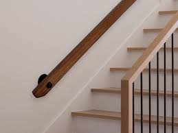 Solid Pine Raw Wooden Stair Handrail Kit, Door Handle - Etsy Australia