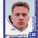 JUSTIN STULL 2002 Pennsylvania PA Big 33 High School card PRINCETON