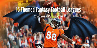 Check spelling or type a new query. 15 Themed Fantasy Football Leagues Owners Will Love