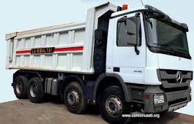 Mercedes Actros 41 46 Allestito Con Vasca Ribaltabile Roccia La Ribalta Sud Mercedes Roccia Allestimento