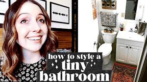 Instead, turn to these easy tips for decorating a small apartment bathroom—including some cheap. Small Apartment Bathroom Ideas How To Make A Tiny Bathroom Pretty Moda Misfit
