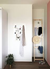 Ikea Hack Clothes Rack Ladder With Ivar On A Budget Diy Project Diy Clothes Rack Diy Home Decor On A Budget Diy On A Budget