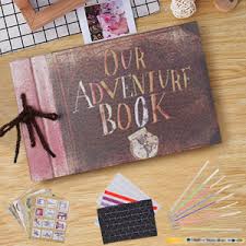 5 star 62% 4 star 26%. Amazon Com Recutms Our Adventure Book Scrapbook Pixar Up Handmade Diy Family Scrapbook Photo Album Expandable 11 6x7 5 Inches 80 Pages With Photo Album Storage Box Diy Accessories Kit