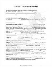 Music Producer Agreement Template Unique Music Production Agreement ...