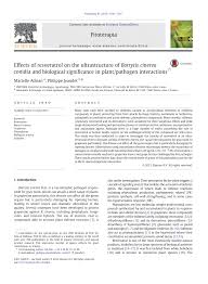 Pdf Trans Resveratrol As An Antifungal Agent