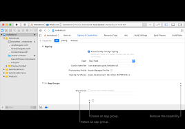 Adding Capabilities To Your App Apple Developer Documentation