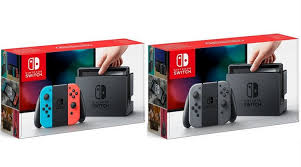 Angebot Nintendo Switch Konsole Neon Rot Neon Blau Fur 289 Und In Grau Fur 299 Nintendo Switch Nintendo Konsole