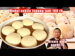 Donat Bomboloni Modal Tepung Sekilo Jadi 180 Ribu Youtube
