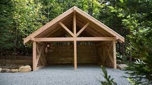 How To Build A Real Cedar Carport In A Weekend Youtube