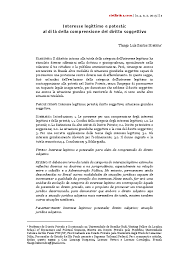 Pdf Interesse Legittimo E Potesta Al Di La Della Comprensione Del Diritto Soggettivo Legitimate Interest And Power Beyond The Comprehension Of Subjective Right Thiago Luis S Sombra Academia Edu
