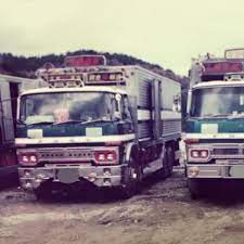 三田貨物運送 トラック 三菱 ふそう 旧車 冷凍車 神出自工 truck japan custom mitsubishi fuso の画像検索結果 クラシックトラック デコトラ トラック