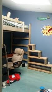 For a bunk bed to hold 300 pounds or even a 400 pound person, they need to be quite sturdy bunk beds for adults. Solid Wood Custom Made Adult Stairs For Bunk Or Loft Bed 300 Lbs Weight Capacity Usmfs More Than A Furniture Store
