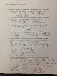 Unit 8 right triangles and trigonometry homework 1 brainly com : Charlie Loyd On Twitter Right Triangle W Trig Sg Key Look For Errors And Ask Questions 2 Of 2 Https T Co Wblccxhyg3