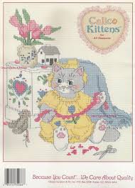 The pattern will fit nicely in a 10 (25 см) embroidery hoop or 8x10 (20cm x 25 cm) frame on 14 count fabric. Details About New Gloria Pat Calico Kittens Cross Stitch Pattern Booklet Artofit
