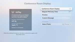 How To Use Apple Tv Conference Room Display Mode