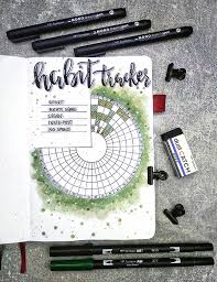 Maybe you would like to learn more about one of these? Bullet Journal Tracker Tombow