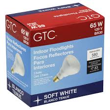 Gtc Soft White 65 Watt Br30 Indoor Floodlights Shop Light Bulbs At H E B