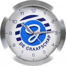 The total size of the downloadable vector file is 0.15 mb and it contains the graafschap logo in.eps. Bol Com De Graafschap Wandklok Logo