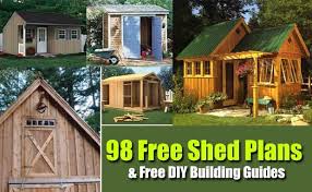 These shed kits come with a floating cantilever construction type similar to the technique used by frank lloyd wright when building the imperial hotel of tokyo to handle earthquakes. 98 Free Shed Plans And Free Do It Yourself Building Guides Free Shed Plans Shed Plans Shed