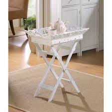 Winston Porter Everaldo Elegant Tray Table In 2020 Shabby Chic Tray Shabby Chic Dresser Shabby Chic Room