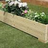The wood stand is made of premium solid wood. 1