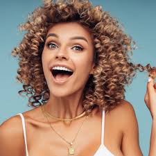 Necklace Made of Curly Hair