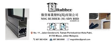 We develop a mutual beneficial business relationship in various aspects of industrial demands. Msg Rubber M Sdn Bhd Home Facebook
