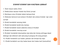 Kedua, melalukan 2 khutbah saat sebelum penerapan shalat jum' at. Sijil Pengajian Al Quran Ppt Download