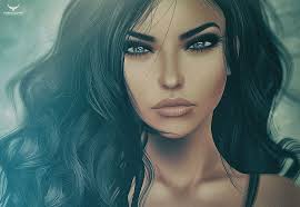 We love perusing instagram for color inspiration and as of late, gray is the shade every beauty girl is coveting. Hd Wallpaper Black Haired Woman Portrait Girl Brunette Young Adult Beauty Wallpaper Flare