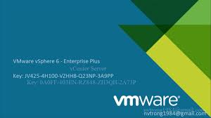 No, the vmware esxi free license is perpetual and does not have to be renewed. Key Vmware Vsphere 6 5 Esxi 6 5 Youtube