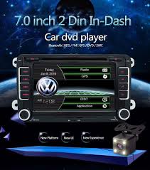 7 2 Din Car Dvd Gps Radio Player For Volkswagen Vw Golf 4 Golf 5 6 Touran Passa Volkswagen Touran Volkswagen Golf 4