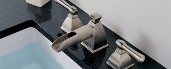 Brizo Vesi Channel Bath Faucet Grohe Bathroom Faucets Bathroom Faucets Widespread Bathroom Faucet
