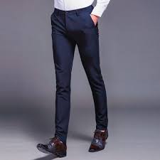 Business casual clothing tips & suggestions. Cotton Men Pants Business Casual Trousers Fashionpant Com