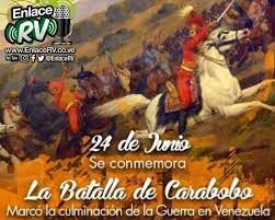 24 de junio de 1821 batalla de carabobo y día del ejército, día de san juan, corpus christi, día del padre, día mundial de la conservación y el ambiente, día mundial contra las drogas. Batalla De Carabobo 24 De Junio Pagina Enlace Rv Facebook