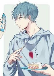 Pin By Empty On Anime Anime Guy Blue Hair Anime Boy Hair Anime Drawings Boy