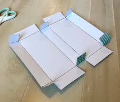 Find out how you can easily create small diy boxes using old greeting cards. Diy Rectangle Cardstock Gift Box A Crafty Concept