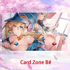 Yugioh Dark Magician Girl Playmat Tcg Ccg Board Game Trading Card Game Mat  Custom Anime Mouse Pad Gaming Accessories Zone & Bag 