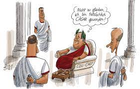 Sie fordern maßnahmen, von denen sie glauben, dass sie bei ihren wählern gut ankommen. Die Karikatur Die Karikatur Rnz