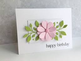 Handmade Birthday Wishes Card For Friend A Birthday Flower I M In Haven Birthday Cards Diy Cards Handmade Floral Cards