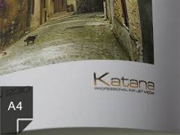 A4 raster linien schneiden matte handwerk. Katana Professional Ink Jet Media Photo Matt Fine Linen 230