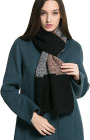 The loge emblem on the front gives this accessory a smart accent, which also points to the high quality of the brand. Women Men Winter Thick Cable Knit Wrap Chunky Warm Scarf All Colors Cont Black B At Amazon Women S Clothing Store