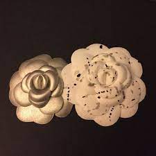 Chanel Camellia Flowers Chanel Camellia Chanel Fabric Flowers