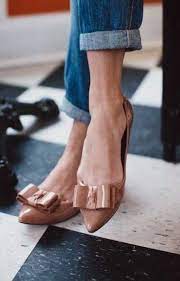 Babet Ayakkabilar Jpg 450 703 Pixels Bow Flats Fabulous Shoes Me Too Shoes