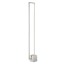 While a taller standing floor lamp will be better with an led light. Lite Source Ls 83413 Fantica 56 Tall Integrated Led Column Floor Lamp Silver Walmart Com Walmart Com