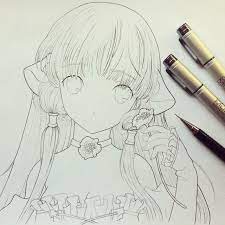 Check spelling or type a new query. Here S The Line Work For A Request I Got From My Youtube Channel The Artwork From Chobits Is Very Delicate So Manga Drawing Anime Drawings Character Design