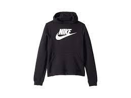 Black And White Nike Sweatshirt Nike Kids Nsw Club Pullover Fleece Hoodie Big Kids Boy S Clothing Black White Nike Hoodie Hoodies Sweatshirt Fashion