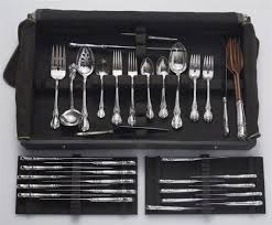 Our stainless steel flatware combines durability and beauty to provide your guests with an excellent dining experience. Silversmiths Towle Old Master Pattern Sterling Silver Flatware Set Mutualart