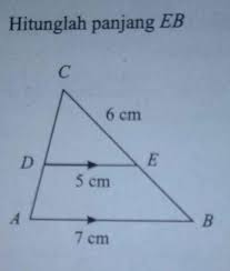 Hitunglah Panjang Eb Brainly Co Id
