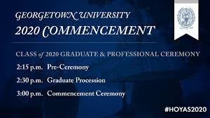 Class of 2020 Graduate and Professional Commencement Ceremony
